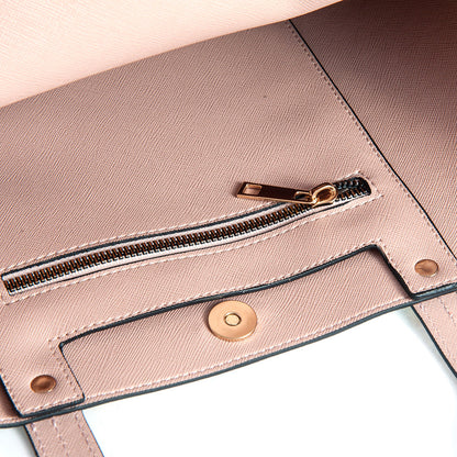 Biggdesign Faces Faux Leather Shoulder Bag